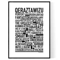 Qeraztawizu Poster