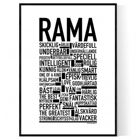 Rama Poster
