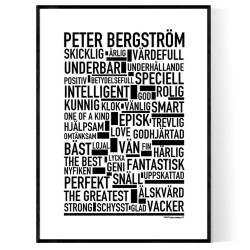 Peter Bergström Poster