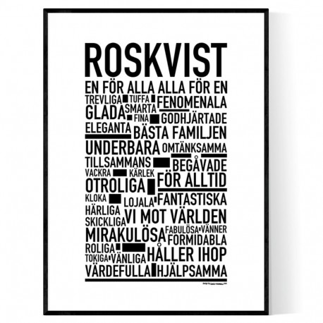 Roskvist Poster 