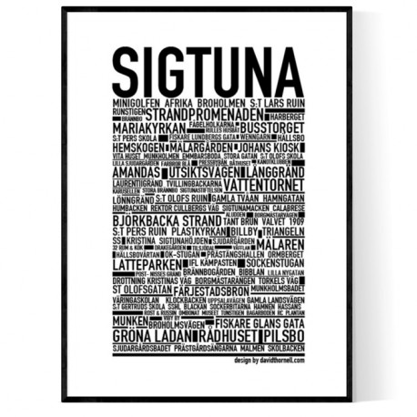 Sigtuna Poster