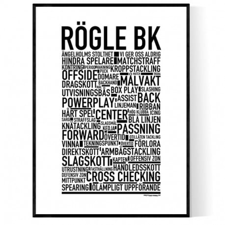 Rögle BK Poster