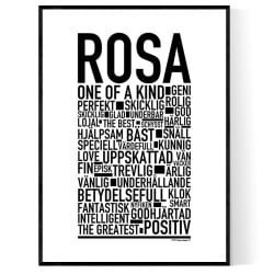 Rosa Poster