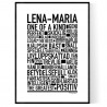Lena-Maria Poster