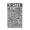 Kirsten Poster