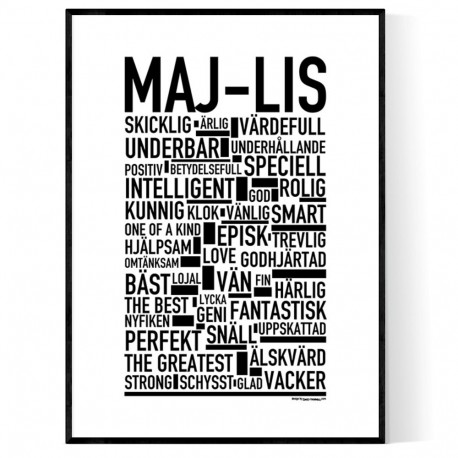 Maj-Lis Poster