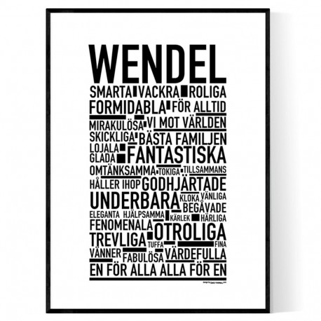 Wendel Poster 