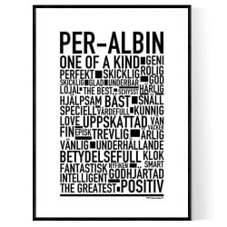 Per-Albin Poster