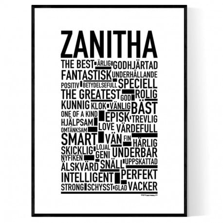 Zanitha Poster