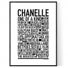 Chanelle Poster