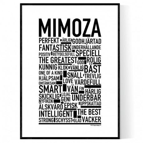 Mimoza Poster