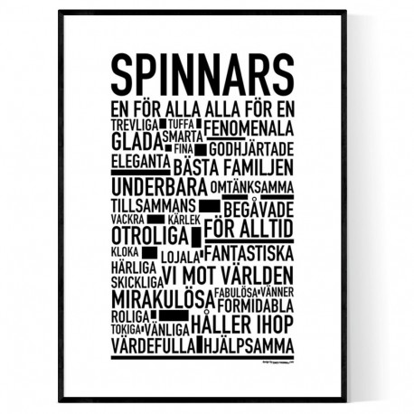 Spinnars Poster 