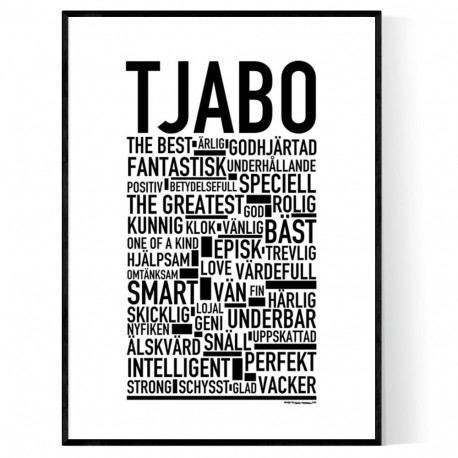 Tjabo Poster