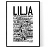 Lilja Poster