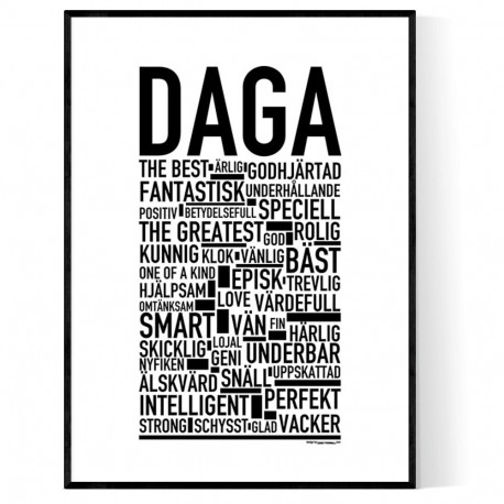 Daga Poster