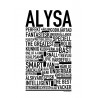 Alysa Poster
