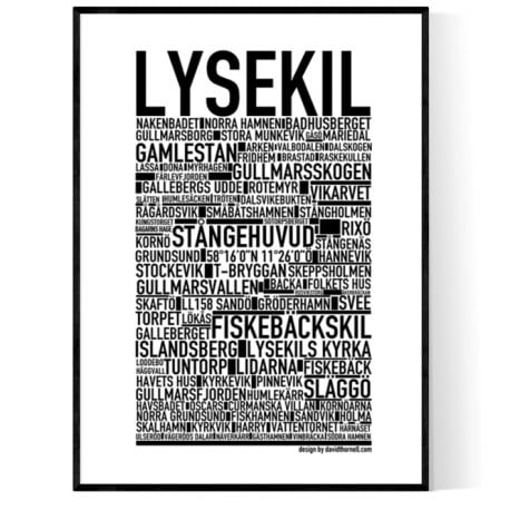 Lysekil Poster