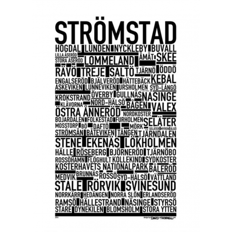 Strömstad Poster 50x70 cm - Flaggskeppet