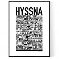 Hyssna Poster