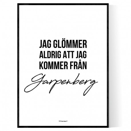 Från Garpenberg
