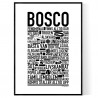 Bosco Hundnamn Poster