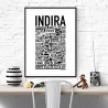 Indira Hundnamn Poster