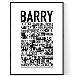 Barry Poster