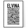 Elvina Poster