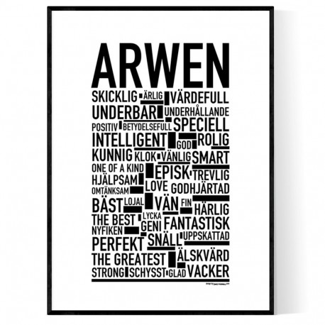 Arwen Poster