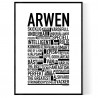 Arwen Poster