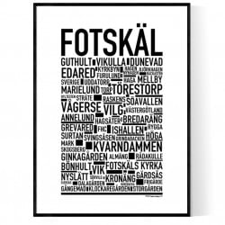 Fotskäl Poster 
