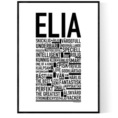 Elia Poster