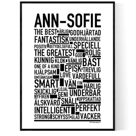 Ann-Sofie Poster
