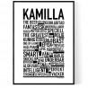 Kamilla Poster
