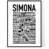 Simona Poster