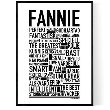 Fannie Poster