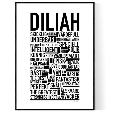 Diliah Poster