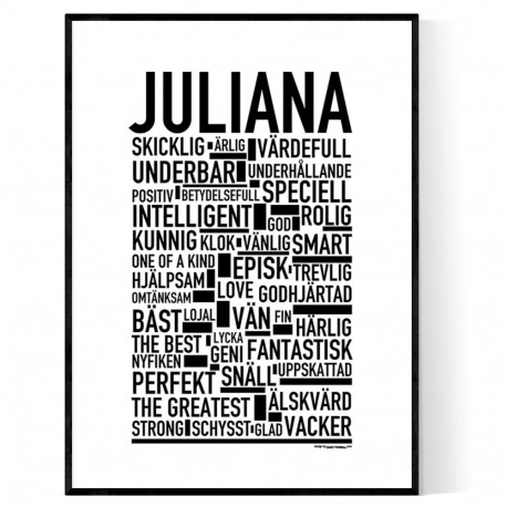 Juliana Poster