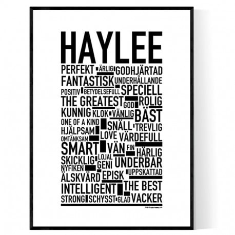 Haylee Poster