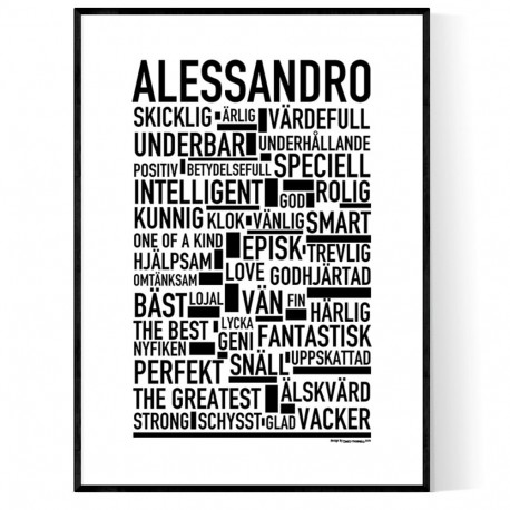 Alessandro Poster