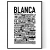 Blanca Poster
