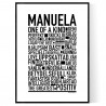 Manuela Poster