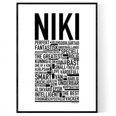 Niki Poster
