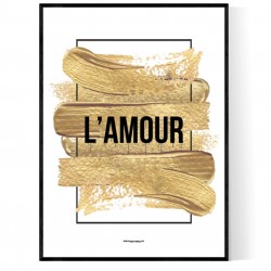 Golden L'Amour Poster