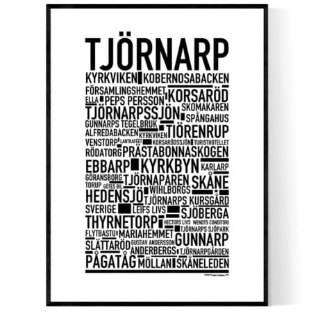 Tjörnarp Poster