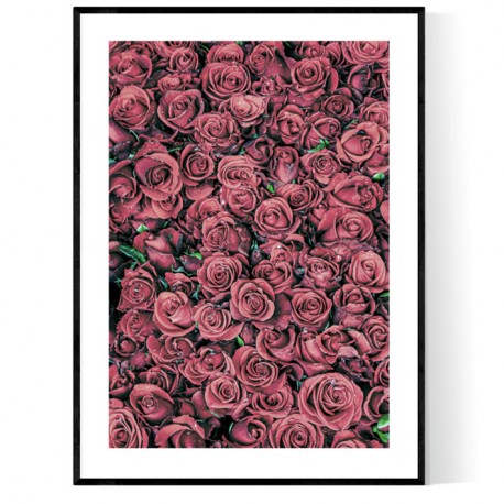 Bed Of Roses Poster