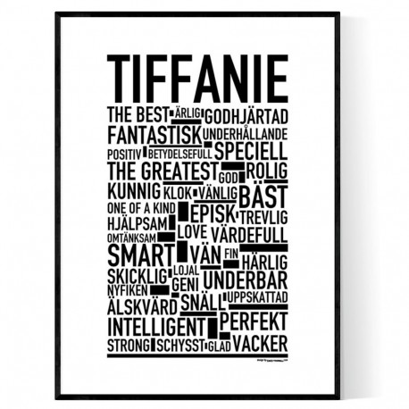 Tiffanie Poster