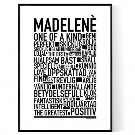 Madelenè Poster