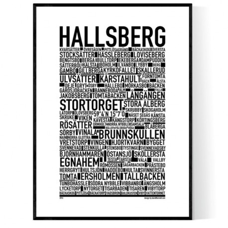 Hallsberg Poster