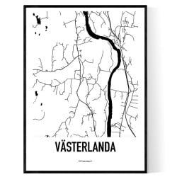 Västerlanda Karta